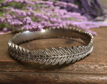 Load image into Gallery viewer, Fancy Fern Bangle Bracelet
