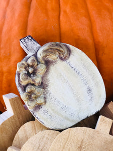 Unfinished Wooden Pumpkin Magnets
