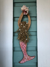 Load image into Gallery viewer, Handmade Wooden Mermaids
