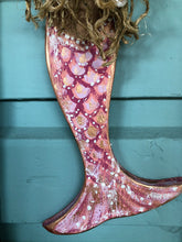 Load image into Gallery viewer, Handmade Wooden Mermaids
